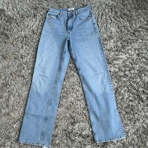 Agolde High Stovepipe Rise Stretch Jeans